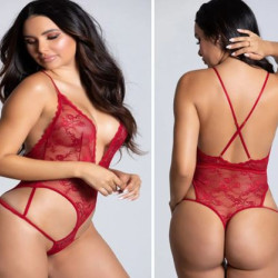 Kırmızı Fantazi Babydoll 