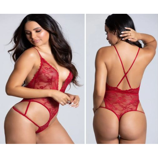 Kırmızı Fantazi Babydoll 